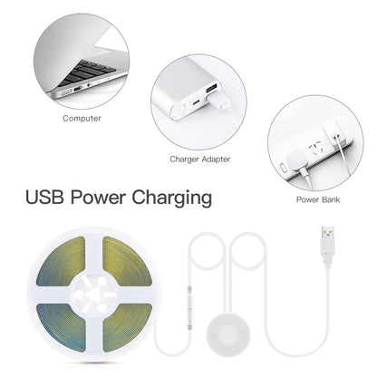 Desk Strip Light with COB LED and USB Connection