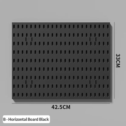 Desktop Organizer with Pegboard Design - Simple Setup, No Drilling Required