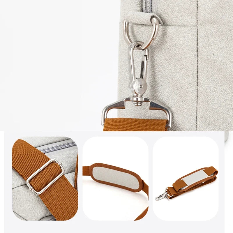 Air-Cushioned Briefcase for Commuting