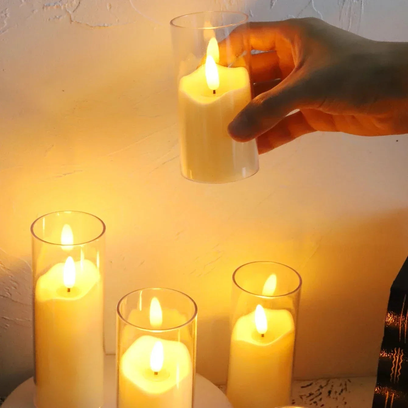 Battery Operated LED Candles Without Flames