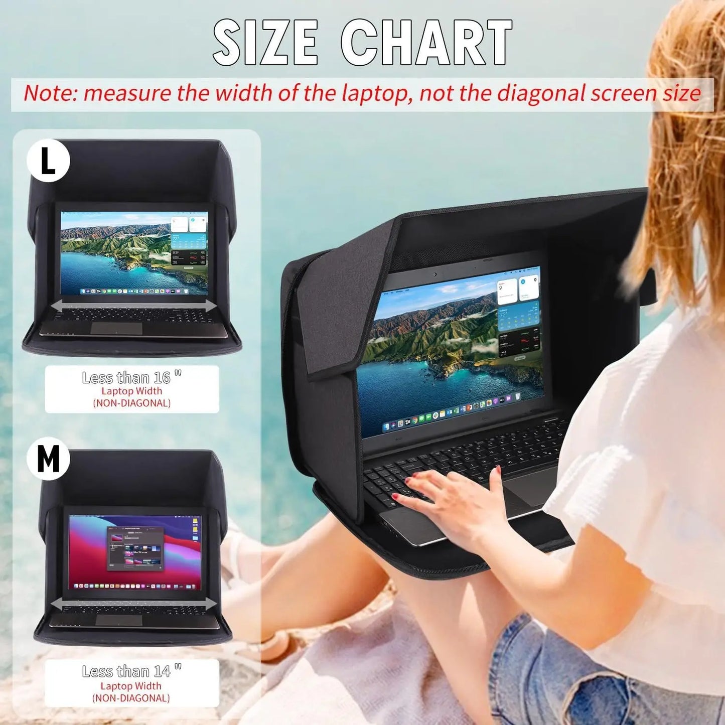 Umbrella Cover for Laptop Sun Protection