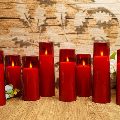 LED Candles with Remote Control - Pack of 5