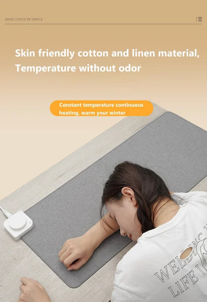 Comfortable and Warm Heated Mouse Pad for Enhanced Productivity