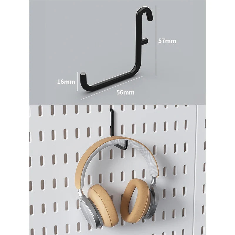 Vertical Pegboard Organizer for Desk Use