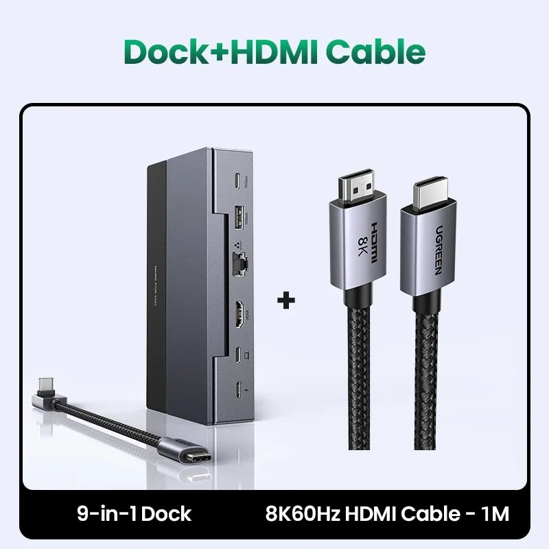 9-in-1 Multiport Docking Hub