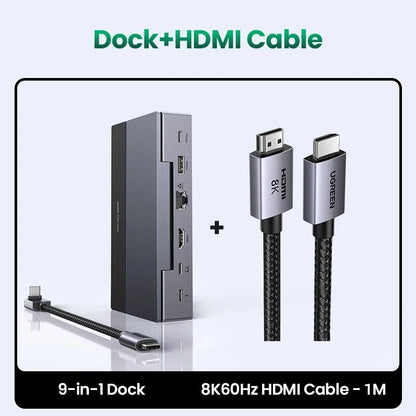 9-in-1 Multiport Docking Hub
