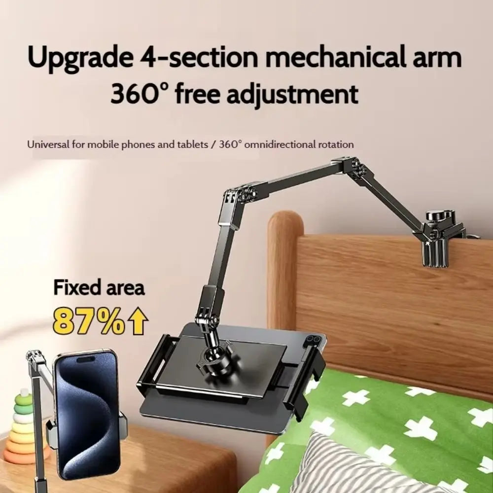 Rotating Tablet Holder with Adjustable Angles