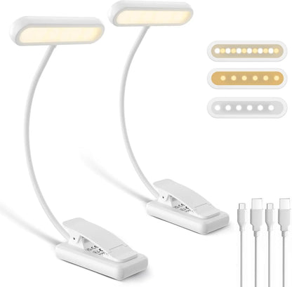 Clip-On LED Reading Lamp – Portable Light Source