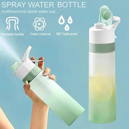 Water Bottle for Sports with Large Capacity and Spray Function