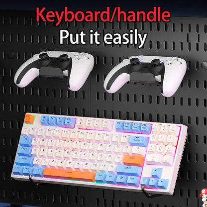 Vertical Pegboard Organizer for Desk Use