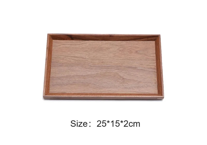 Hexagonal Fruit Dish in Black Walnut Finish
