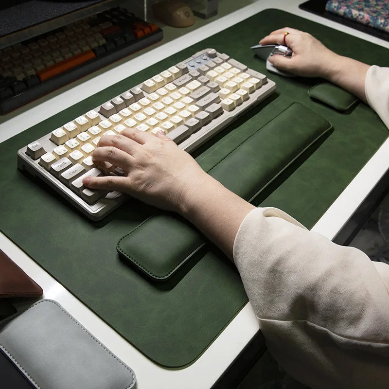 Waterproof PU Desk Mat Set for Stylish Office Spaces