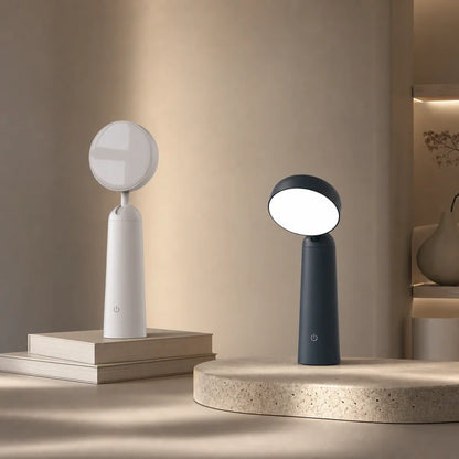 Touch-Controlled Desk Lamp with Round Head