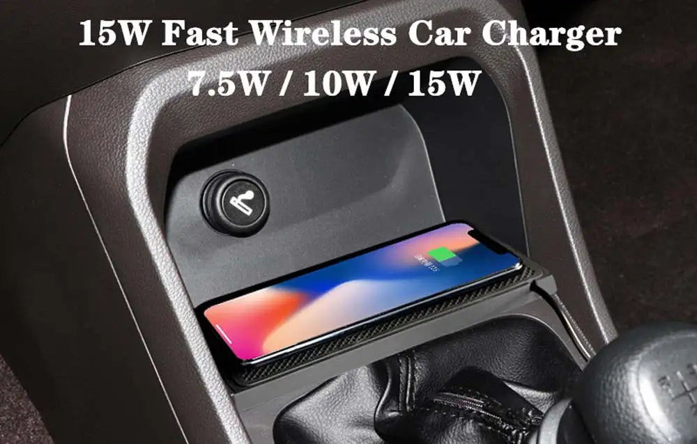 Fast Charging Pad for Cars with Anti-Slip Design