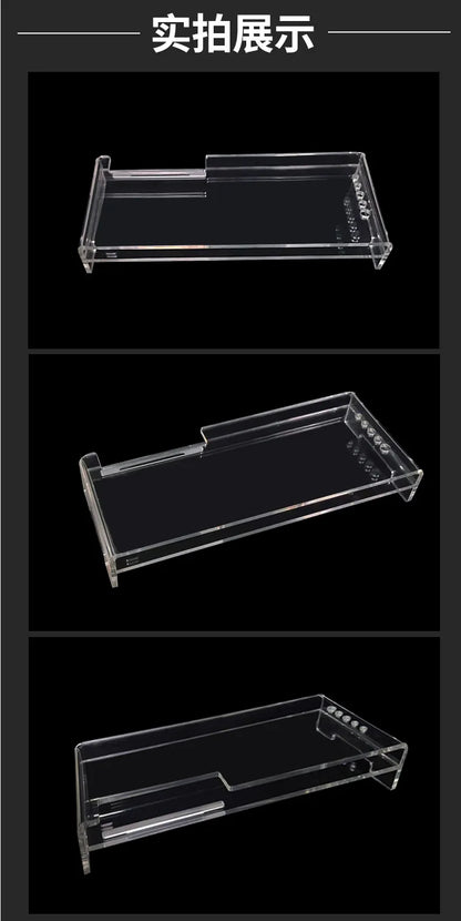 Monitor Stand Made of Acrylic with Built-in Storage