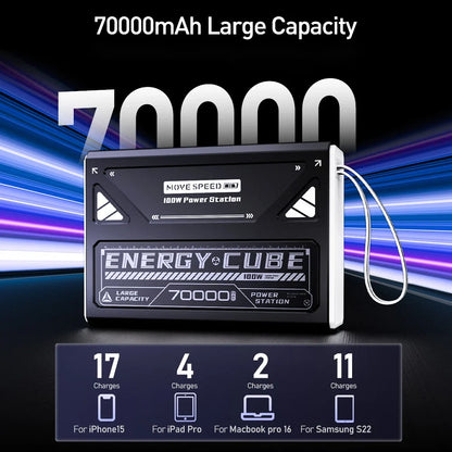 140W Portable Power Bank for Laptops