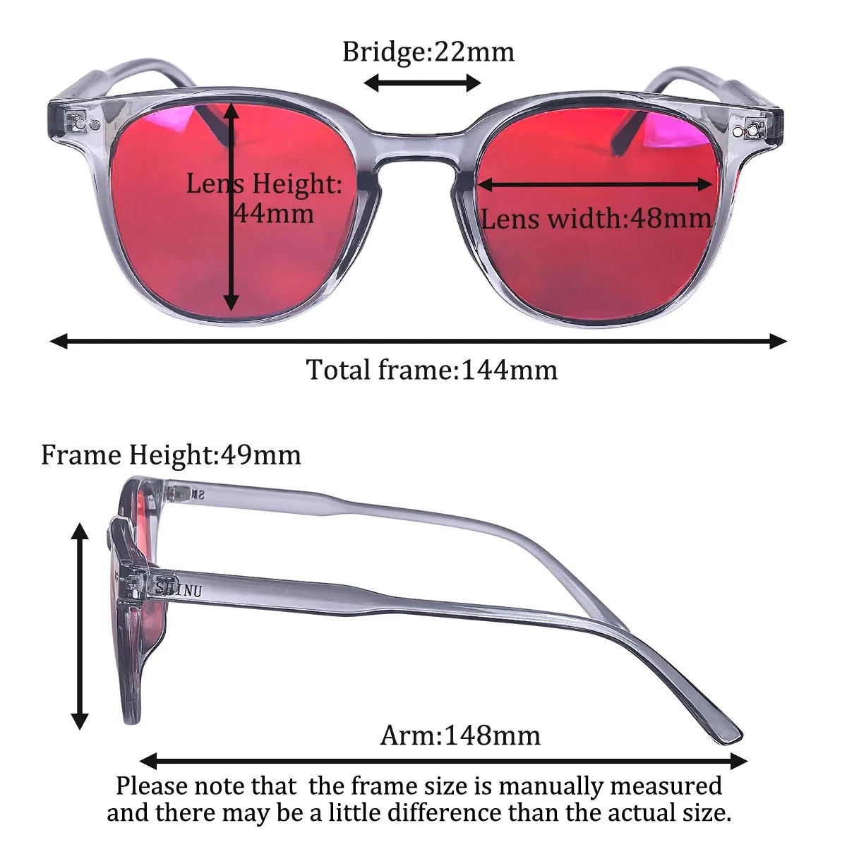 Red Lens Eyewear for Women