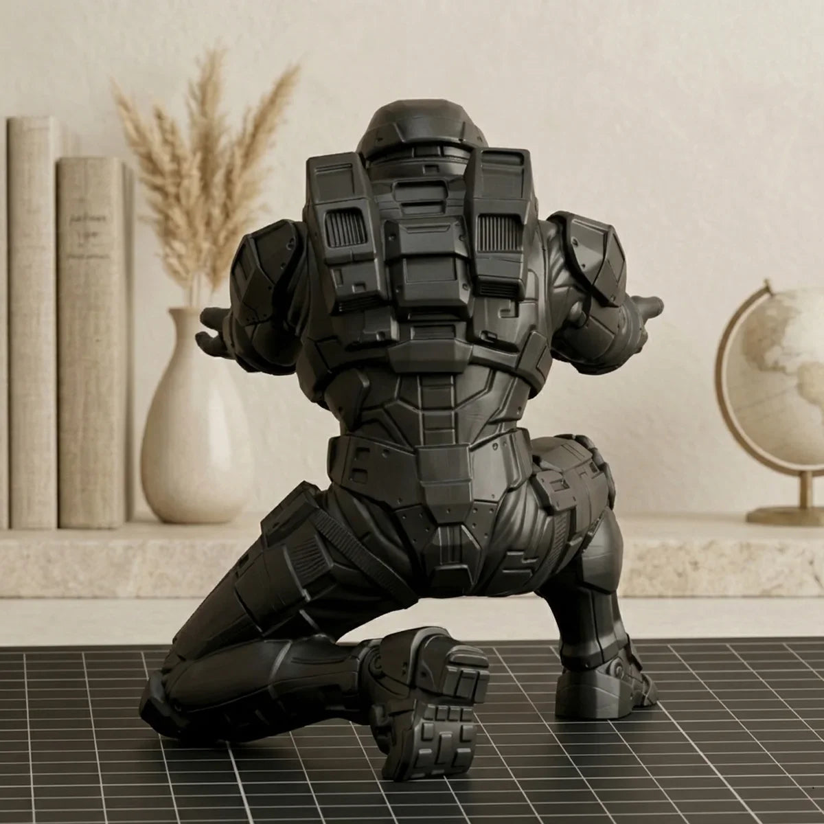 Pen Holder Shaped Like a Soldier – 3D Printed Design