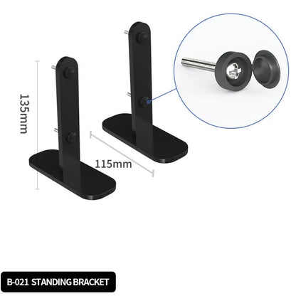 Vertical Pegboard Organizer for Desk Use