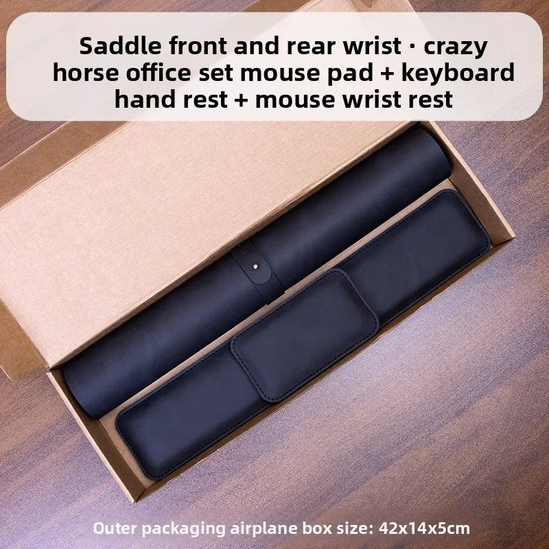 Waterproof PU Desk Mat Set for Stylish Office Spaces