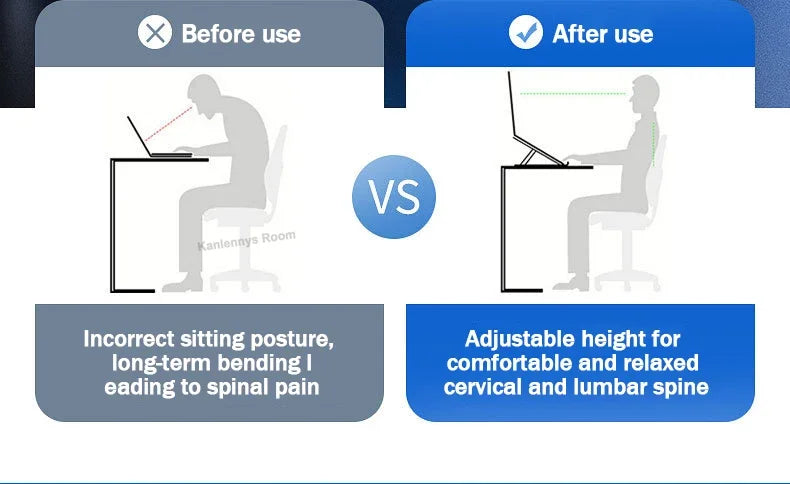 Cooling Pad for Laptops with Adjustable Design