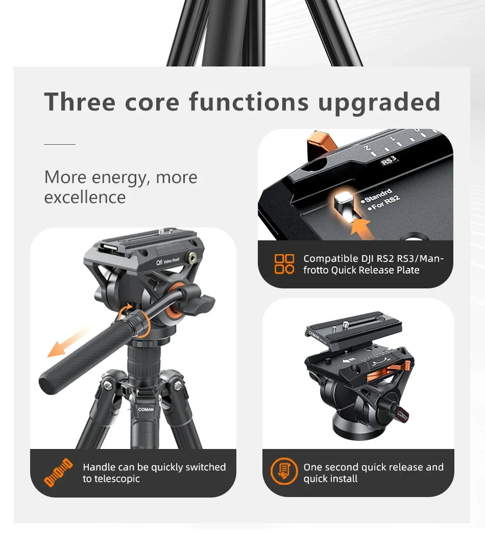 Scenic Photography Tripod for Travel Use