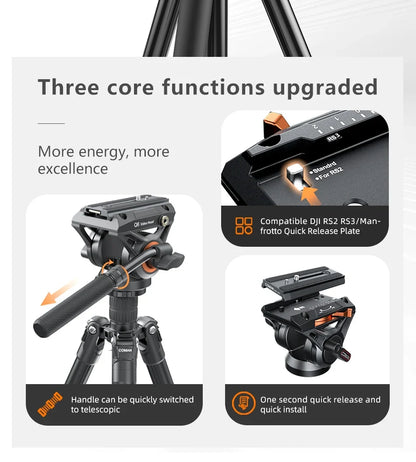 Scenic Photography Tripod for Travel Use
