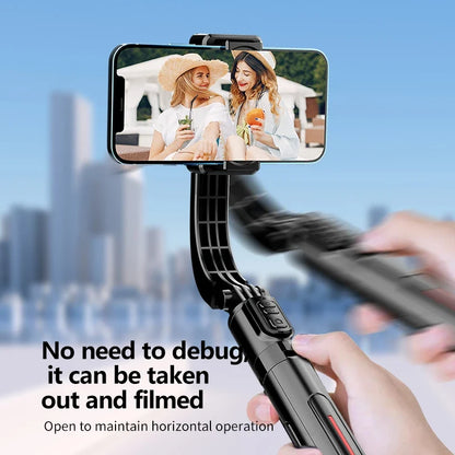 Wireless Gimbal Tripod Stabilizer with Bluetooth Connectivity