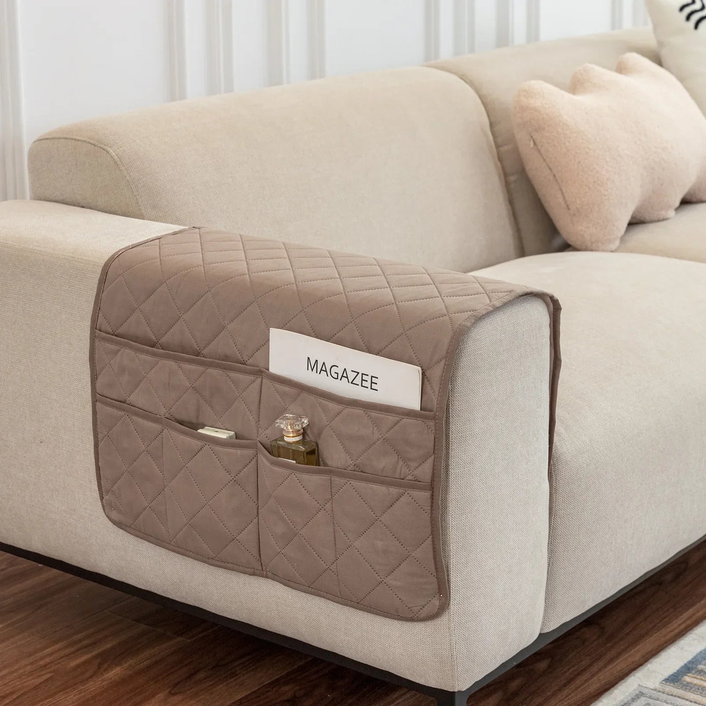 Sofa Armrest Storage Bag