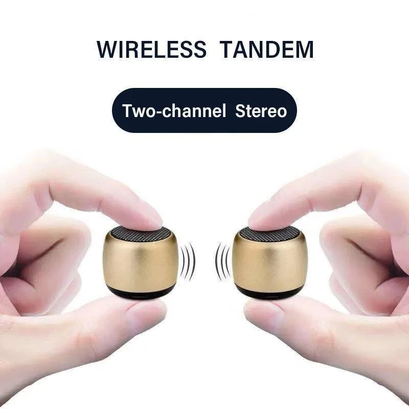 Compact Bluetooth Speaker with Wireless Connectivity
