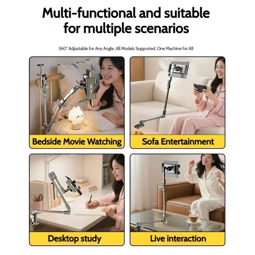 Rotating Tablet Holder with Adjustable Angles