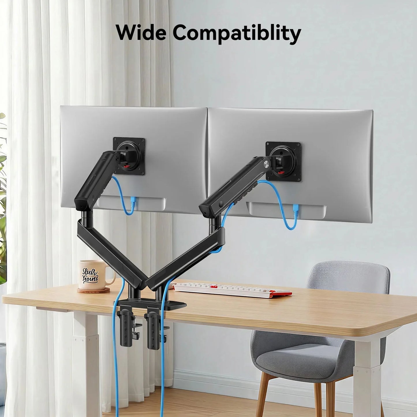 Adjustable Monitor Stand with MechaSpring Technology