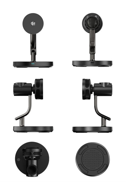 Wireless Charging Stand with Magnetic Fast Charge Feature