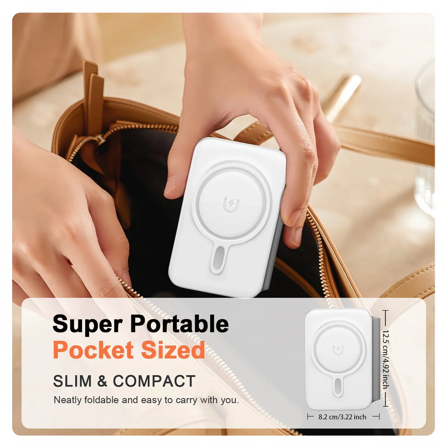 3-in-1 Magnetic Charging Station – Foldable Design