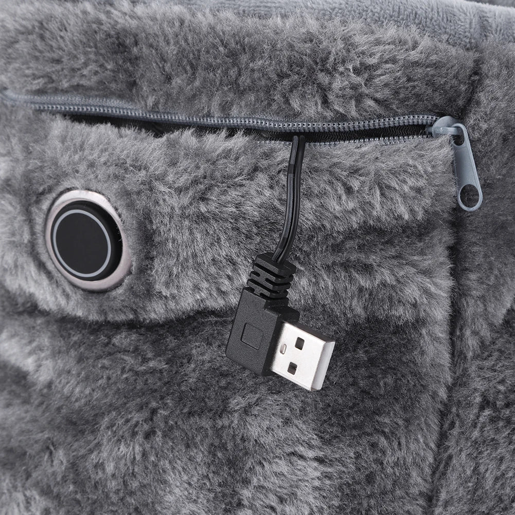 Electric Heated Footwear with USB Connection