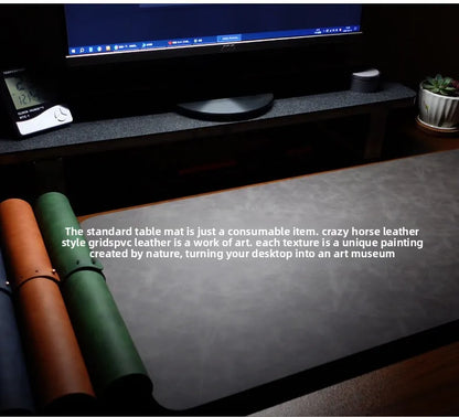Waterproof PU Desk Mat Set for Stylish Office Spaces