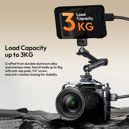 HD02 Adjustable Arm Kit for Cameras and Accessories