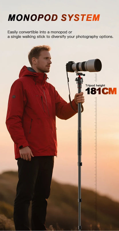 Compact Overhead Tripod for Cameras