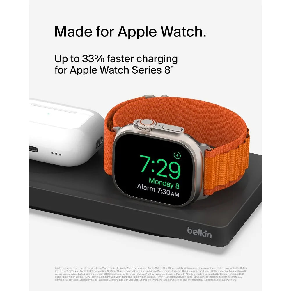 Wireless Charging Dock with 3 Functions – Sleek Design