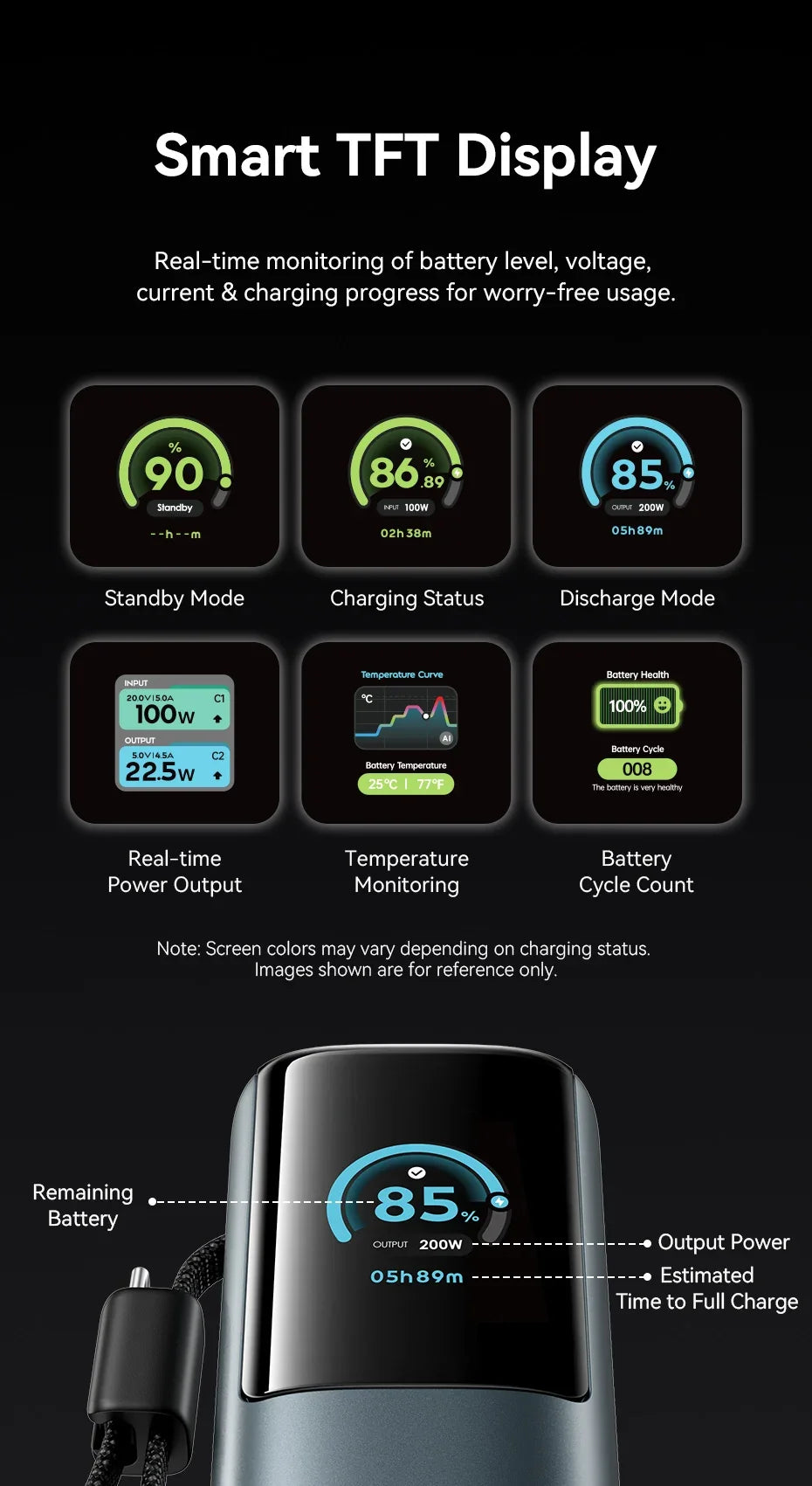 High-Capacity 27000mAh Portable Power Bank Charger