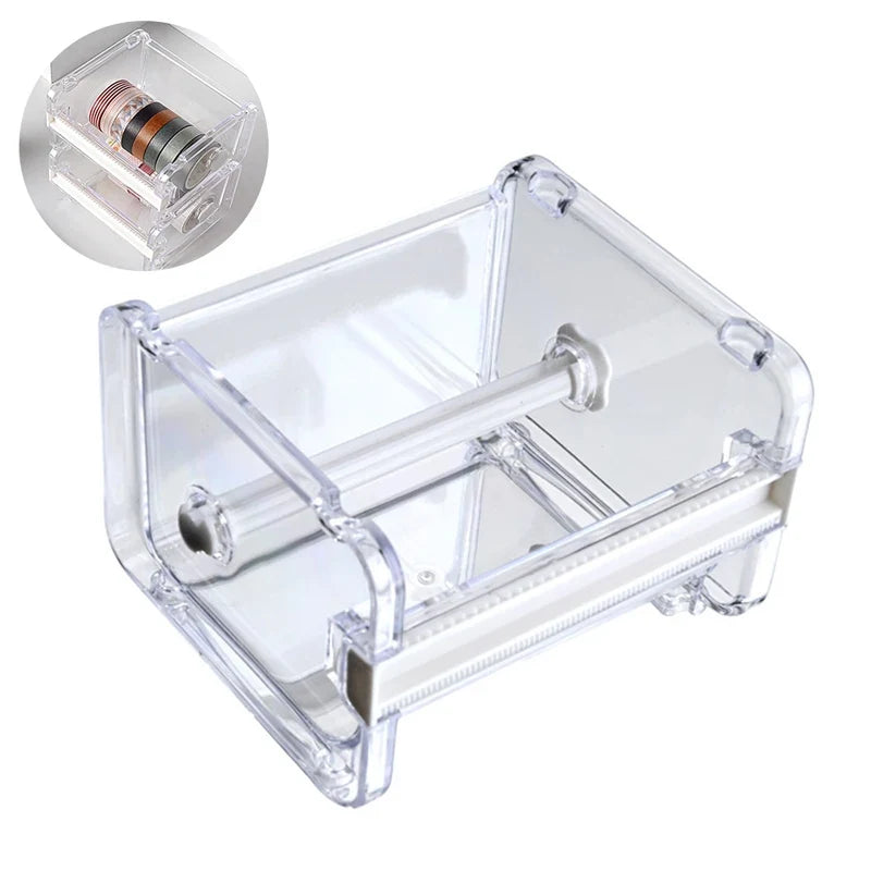 Washi Tape Storage Organizer with Cutting Tool Compartment