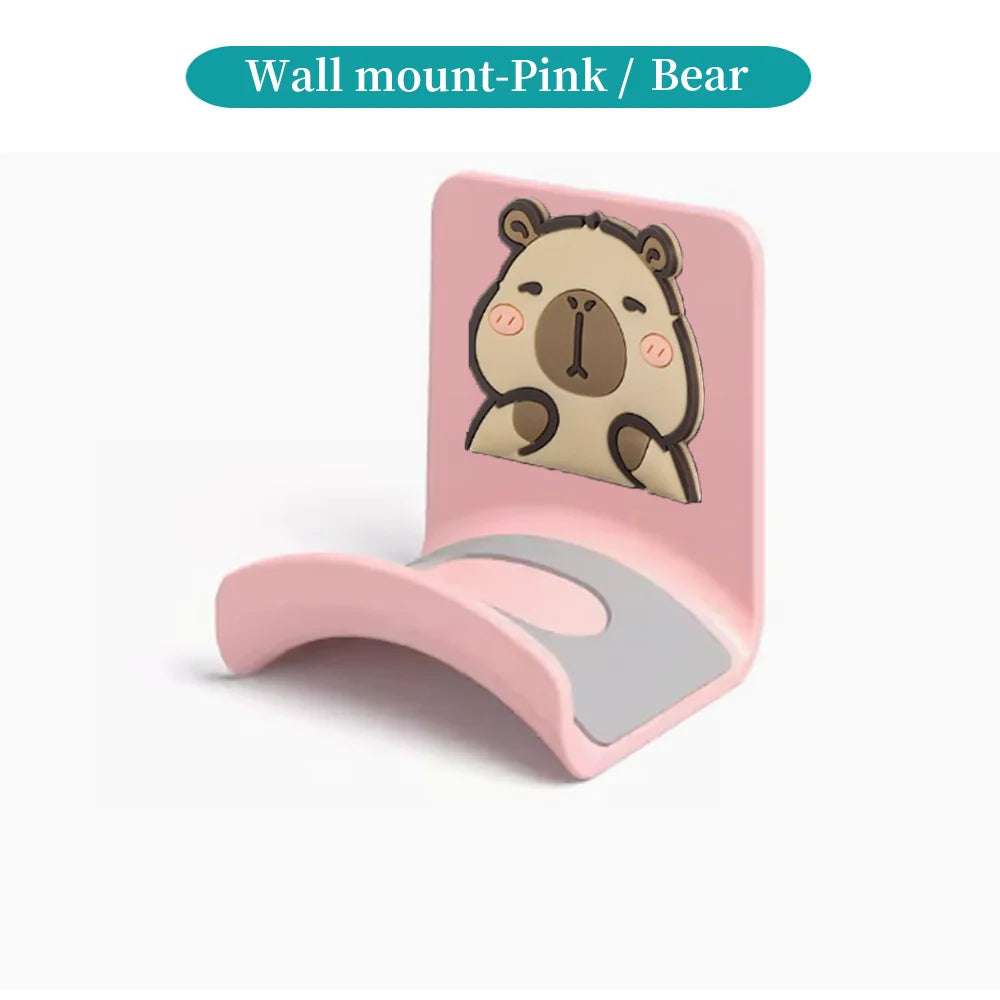 Wall-Mounted Holder for Headphones