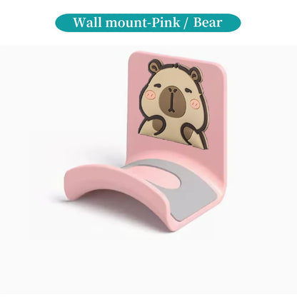 Wall-Mounted Holder for Headphones