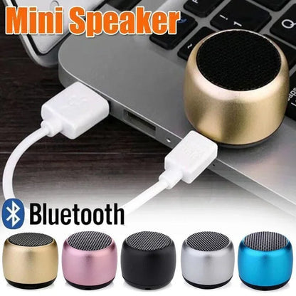 Compact Bluetooth Speaker with Wireless Connectivity