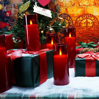 LED Candles with Remote Control - Pack of 5