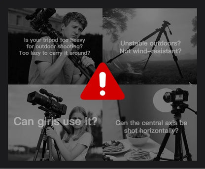 Compact Overhead Tripod for Cameras