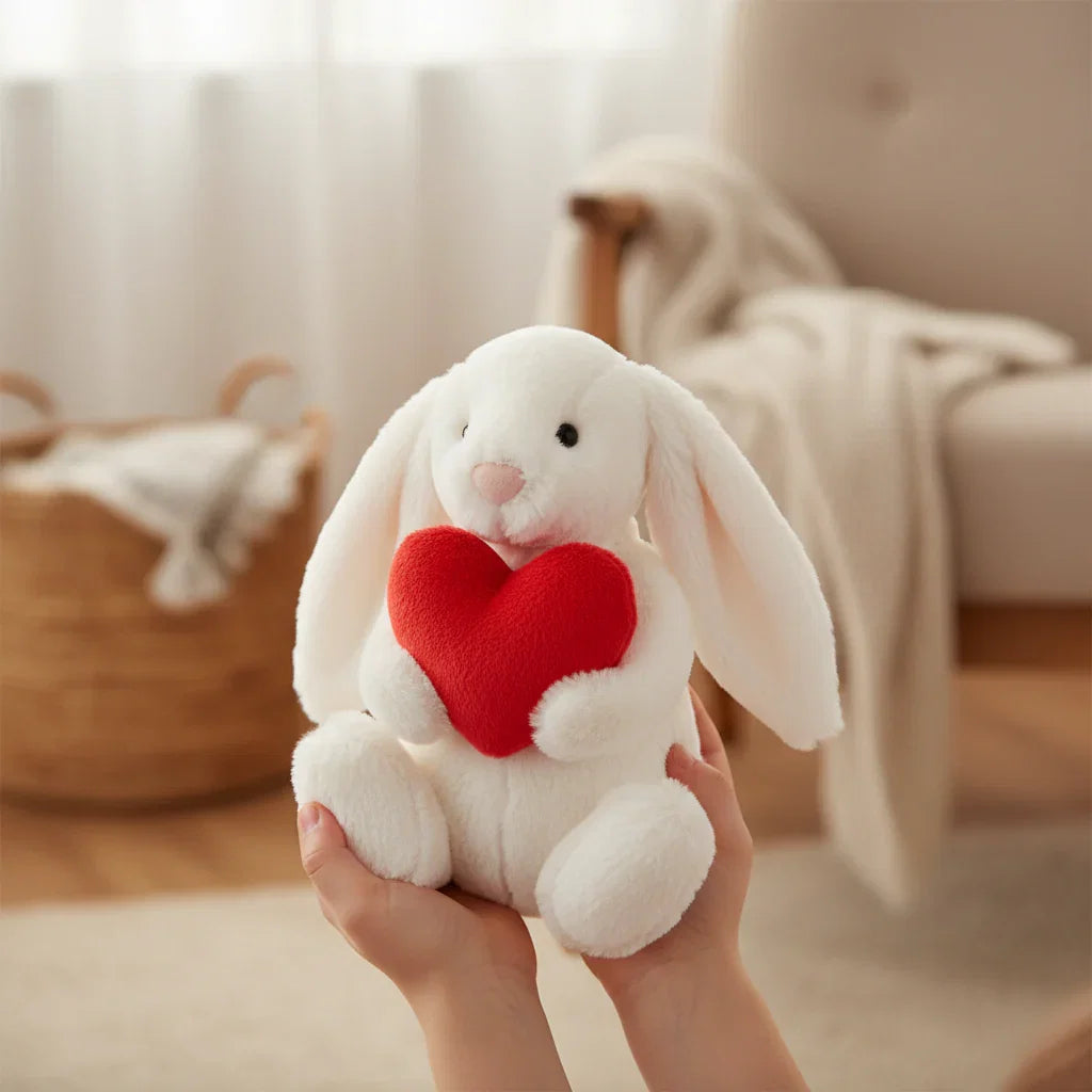 Adorable Plush Bunny for Cuddles and Home Decor