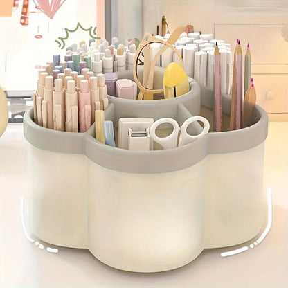 Desktop Pen Organizer with 360-Degree Rotation