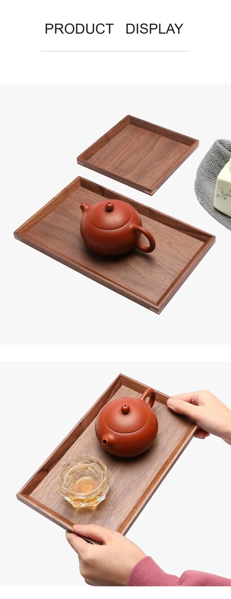 Hexagonal Fruit Dish in Black Walnut Finish
