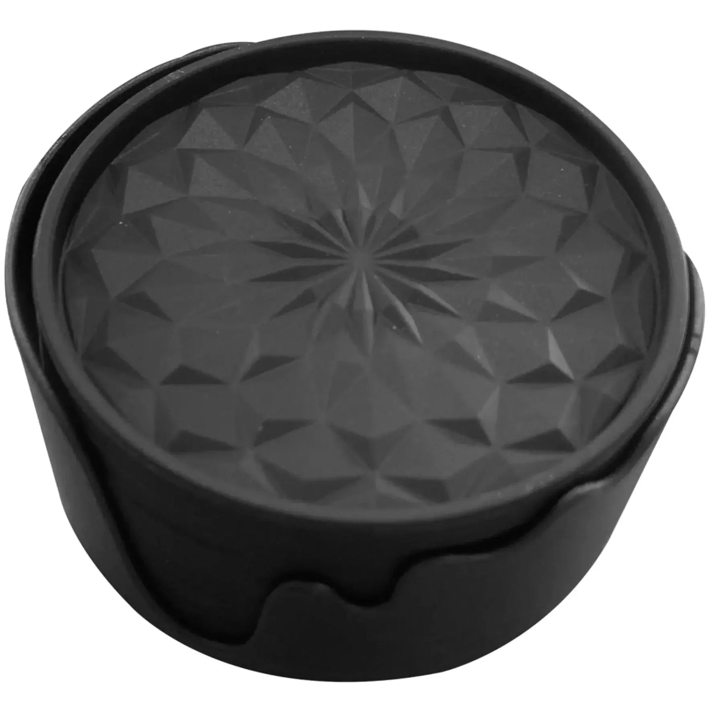 Round Silicone Coasters for Drinks - Set of 4